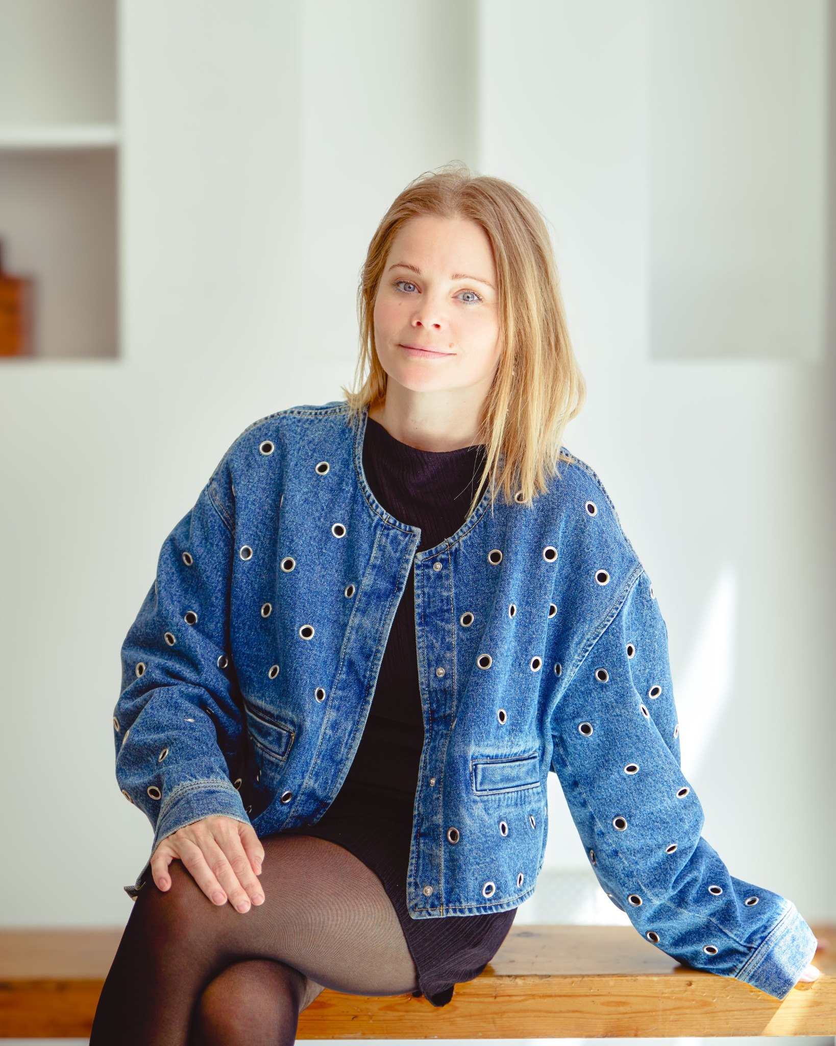 Portræt af Jannie Vesti Mai